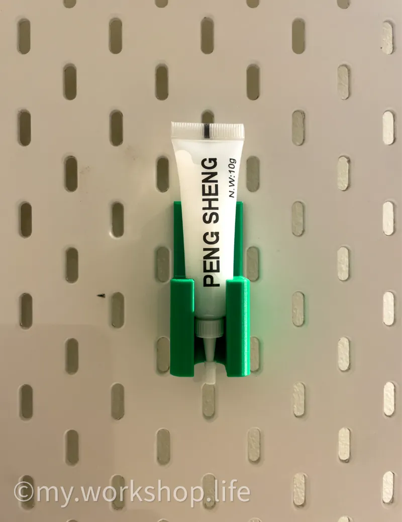 Peng sheng holder for Skadis, Hoffmann small tube