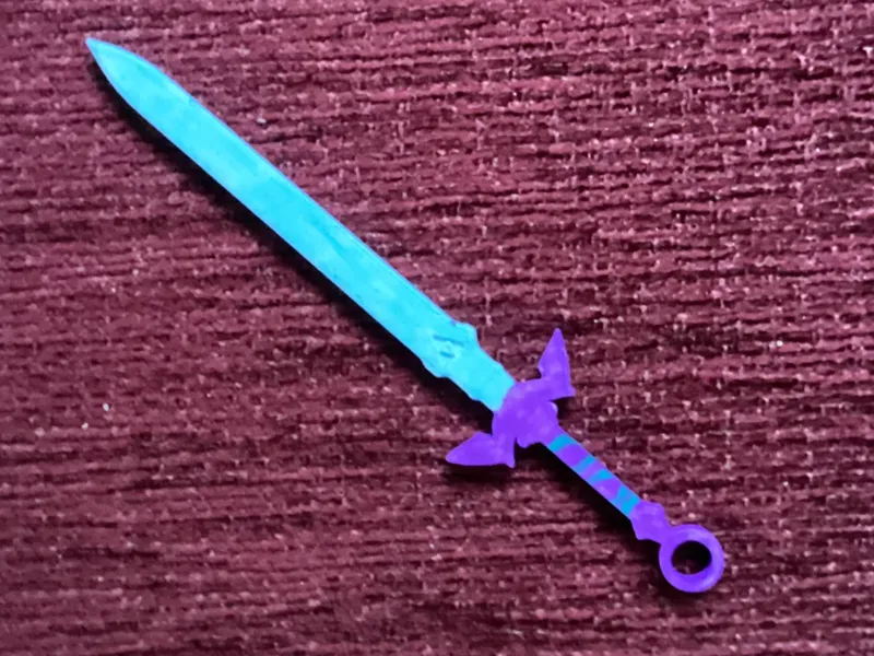 Master Sword Keychain