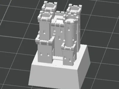 AOE Castle Keycap 1