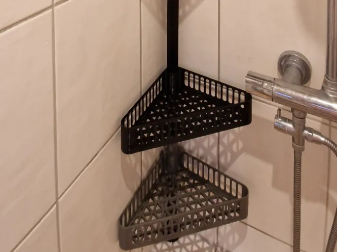 Dusch Stangen Teleskop Korb