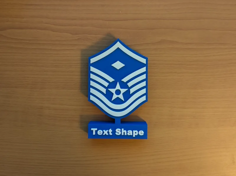 AF First Sergeant E7 Stand