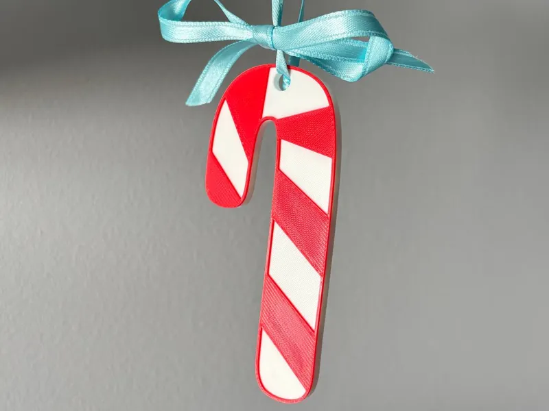 Christmas Candy Cane Tree Ornament Decoration