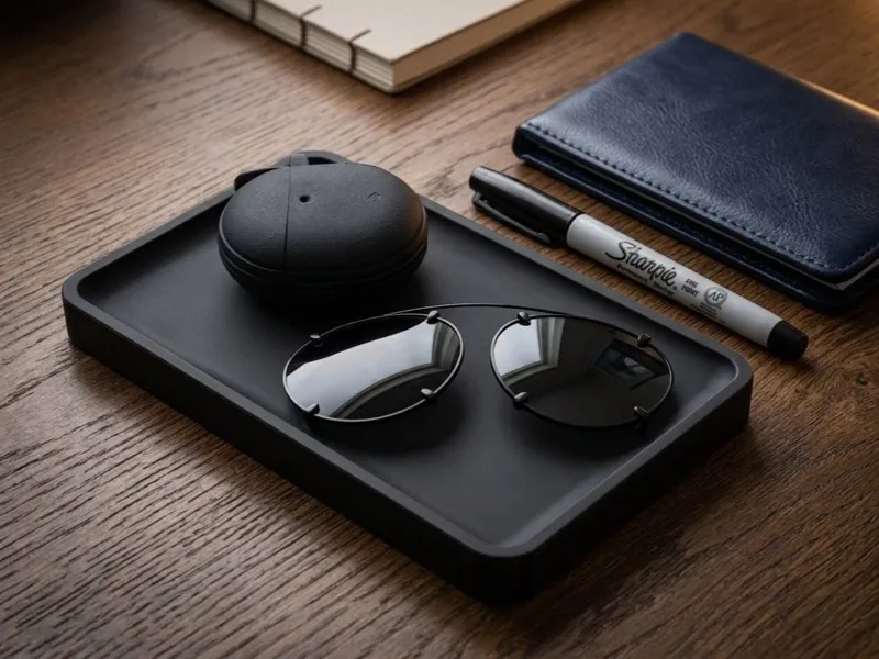 quiet. a minimalist catch-all tray.