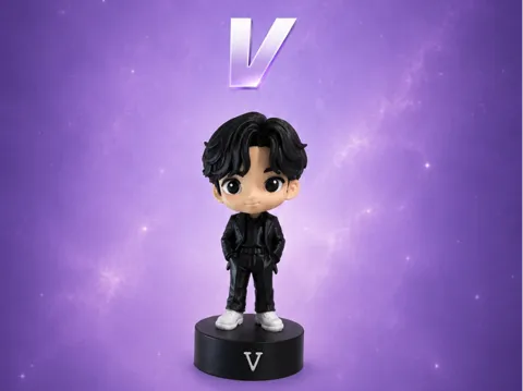 Figura decorativa: V - BTS - By Parts — referencia de MakerWorld