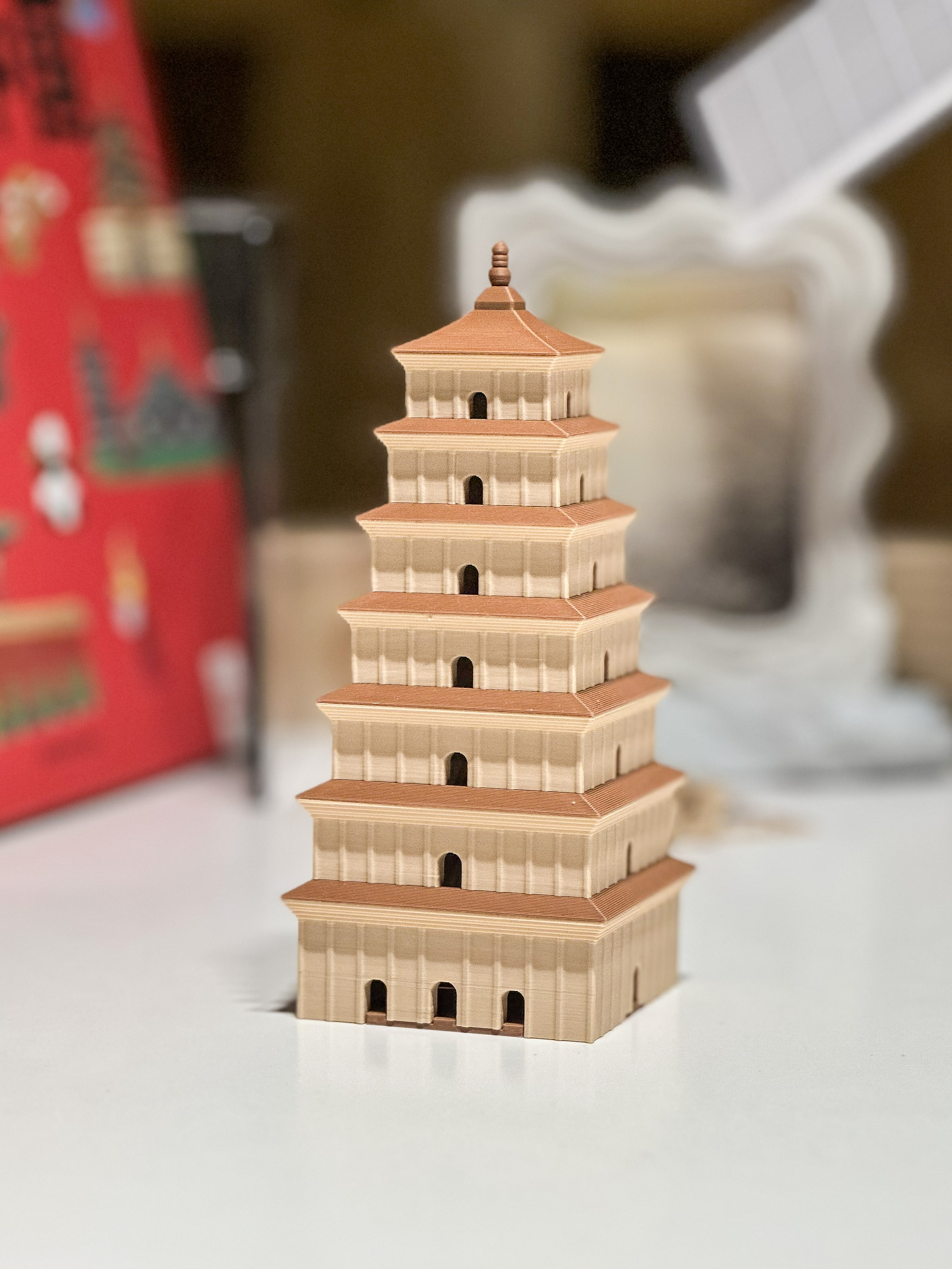 Miniatura 4 do modelo 3D 大雁塔世界遗产文物套卡/出新版