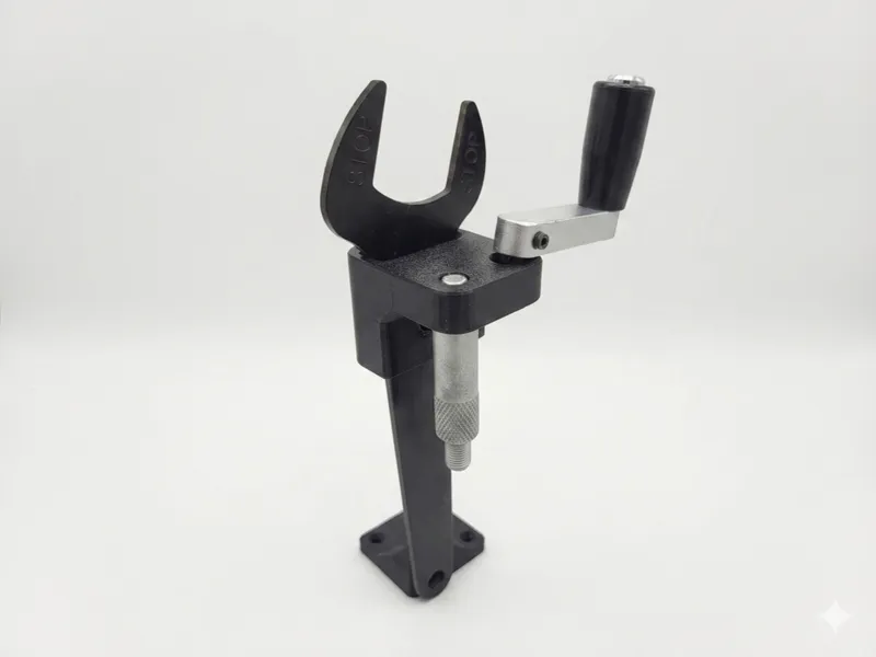 Simple Wall-Mount Tool Holder for Milling Table