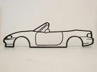 Mazda MX-5 Miata NB — décoration murale — photo 3