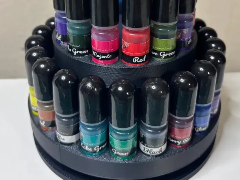 Resin Dye Rotating table