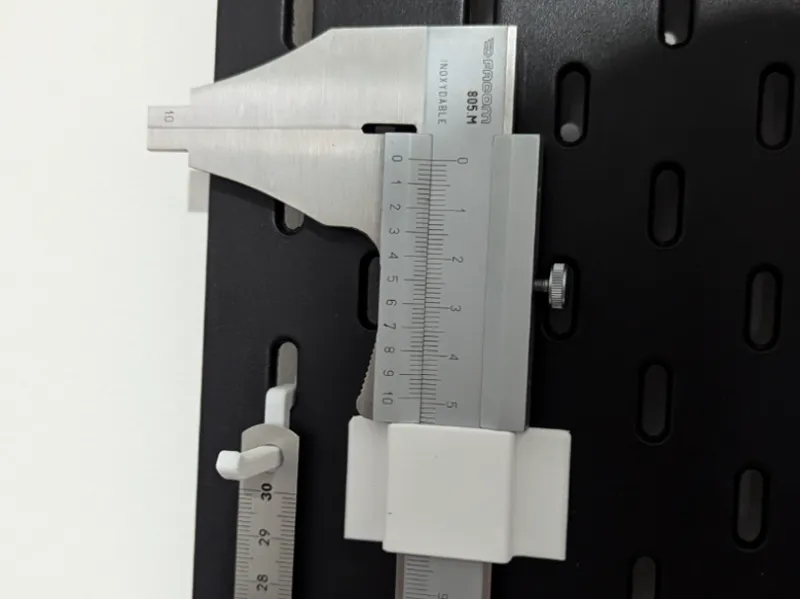 22mm Caliper Stand for IKEA Skadis 