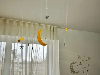 Ramadan Moon and Star Decoration