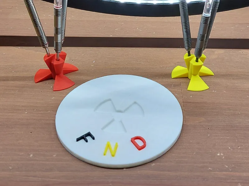 Stable base for popular dart stand. 