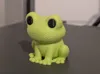 Knitted Frog