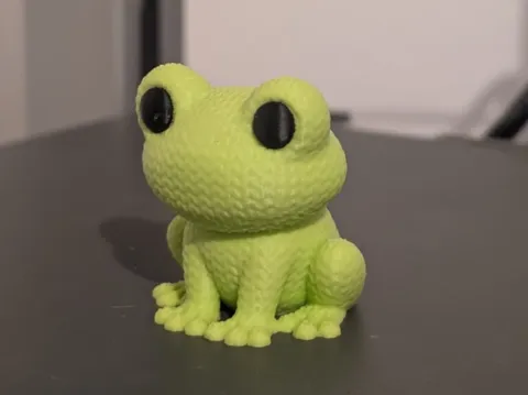 Mini Frog - Knitted Animal