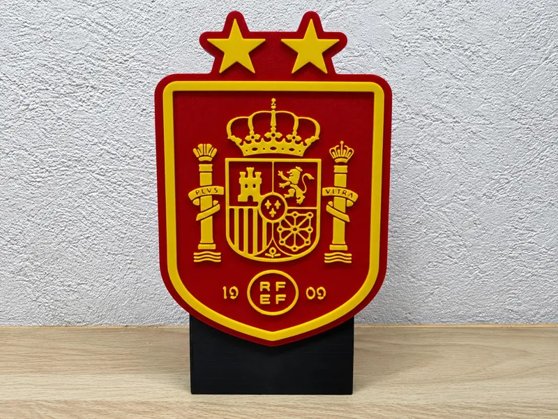 Spain National Football Team Crest – 2 Stars