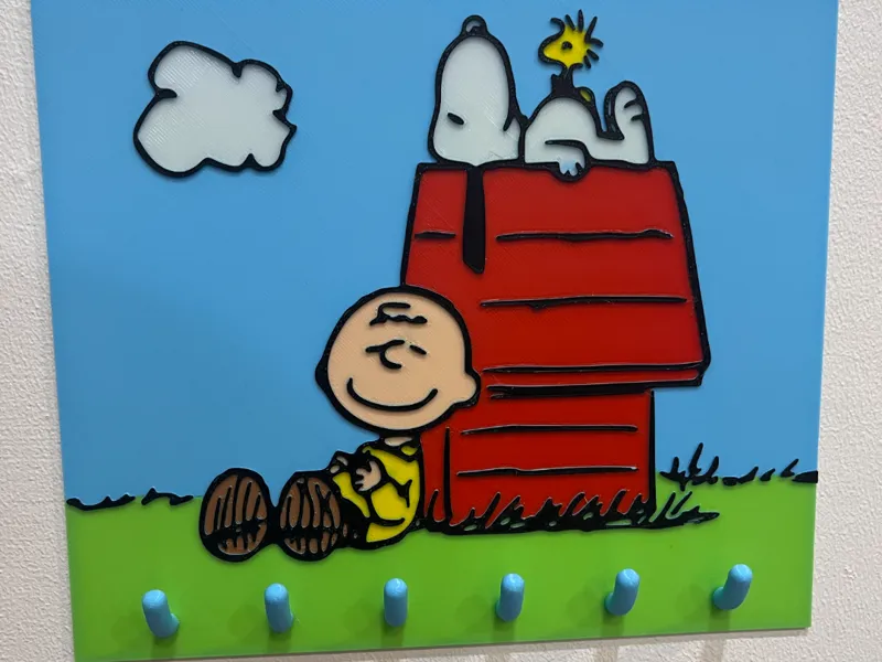 Snoopy key circle 史努比