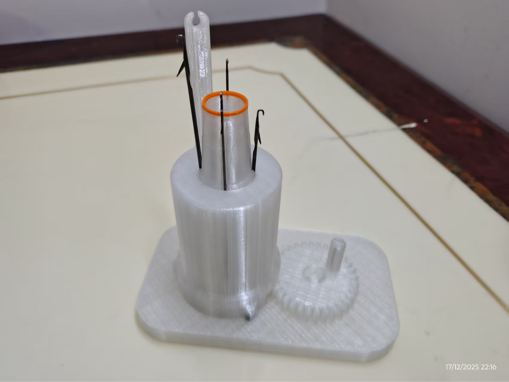 Miniatura 2 do modelo 3D 毛线编织器,编绳器,织女助手