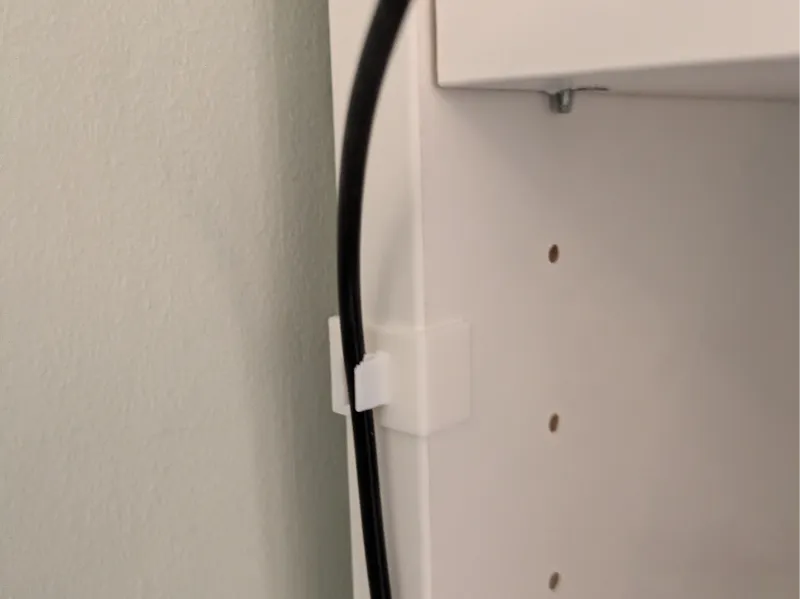 Ikea billy book shelf edge clip