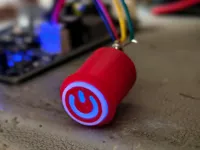 12mm发光开关 电源键