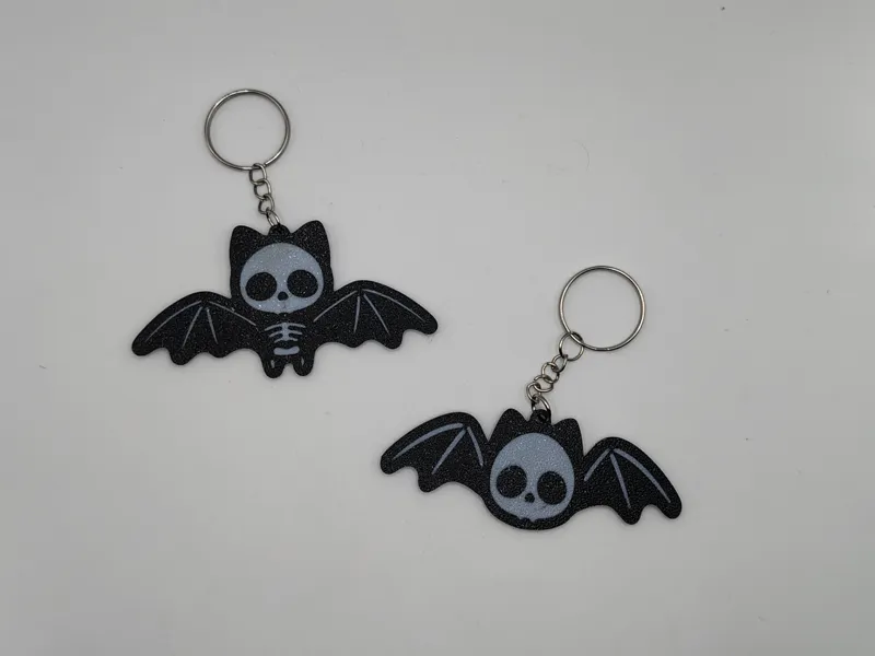 Halloween Bat Keychains-Two Versions