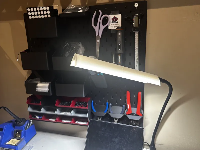 LED Clip On Desk Lamp Shade