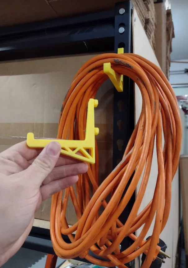 Remix - hook for HD shelf to fit standard shelving