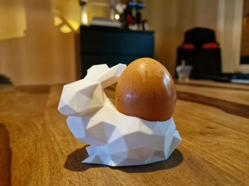 Geometrical Easter Bunny Eggholder - Eggy-Bunny