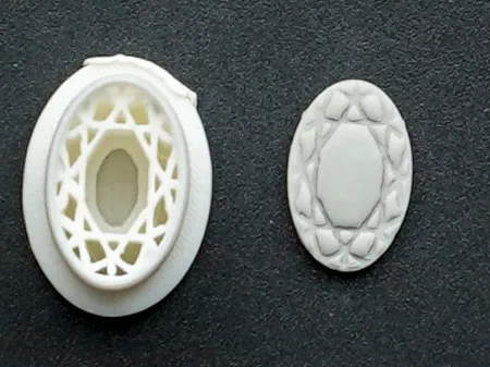 Diamond Cut Clay Cutter For Earrings Necklaces