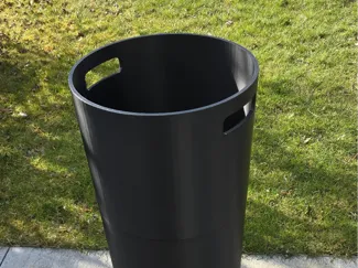 Rohr für gelben Sack (damit mehr rein passt)