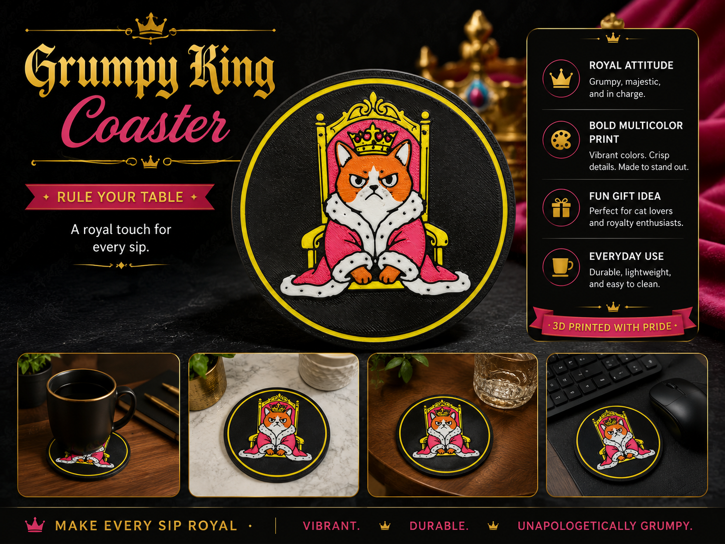 Grumpy King Coaster