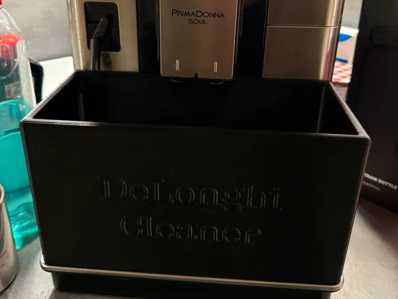 Delonghi Entkalkungsbehälter und Aufbewahrungsbox