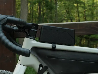 Bikepacking top tube box