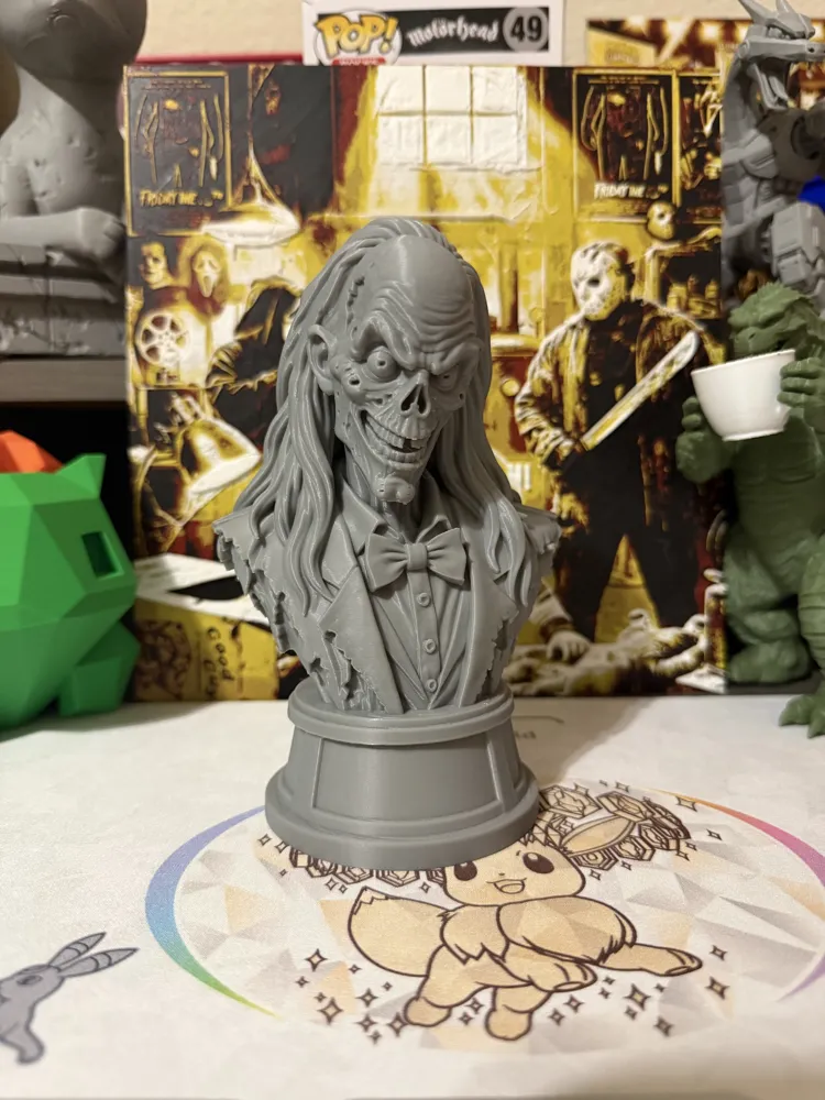 CRYPT KEEPER BUST - Free 3D Print Model - MakerWorld