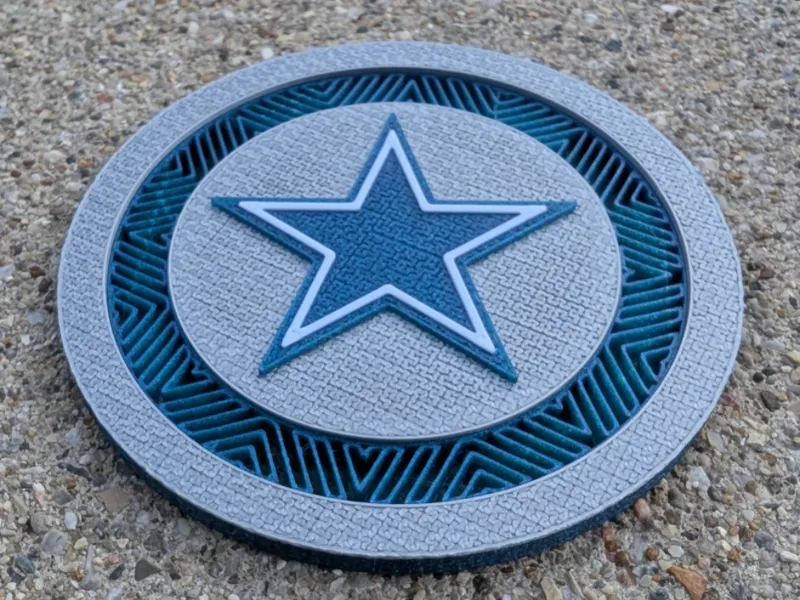 Dallas Cowboys Disc Golf Mini