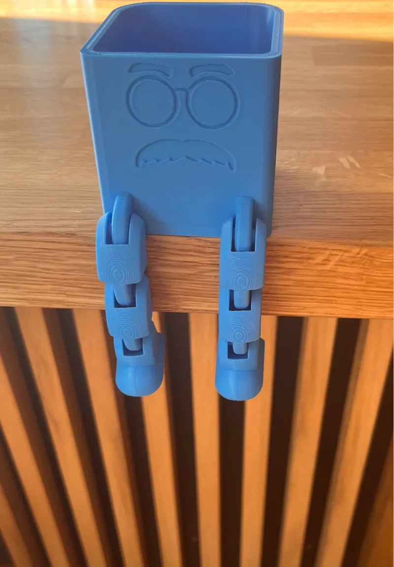 Articulated Organiser Mr. Mustache 