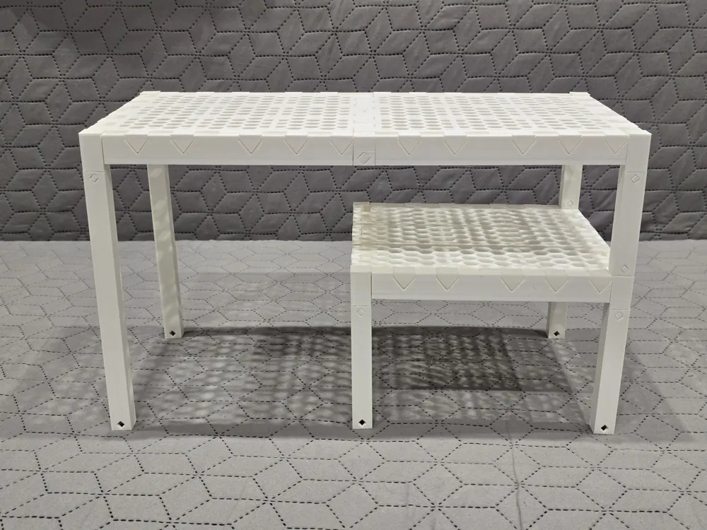 Modular Shelf System with Snap-Fit Drawer - Free 3D Print Model ...