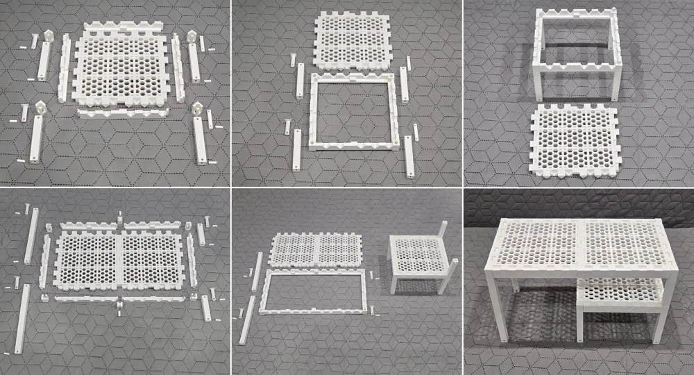 Modular Shelf System with Snap-Fit Drawer - Free 3D Print Model ...