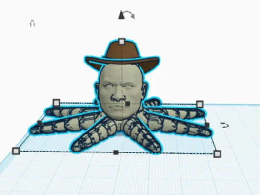 Mini Rocktopus The Cowboy
