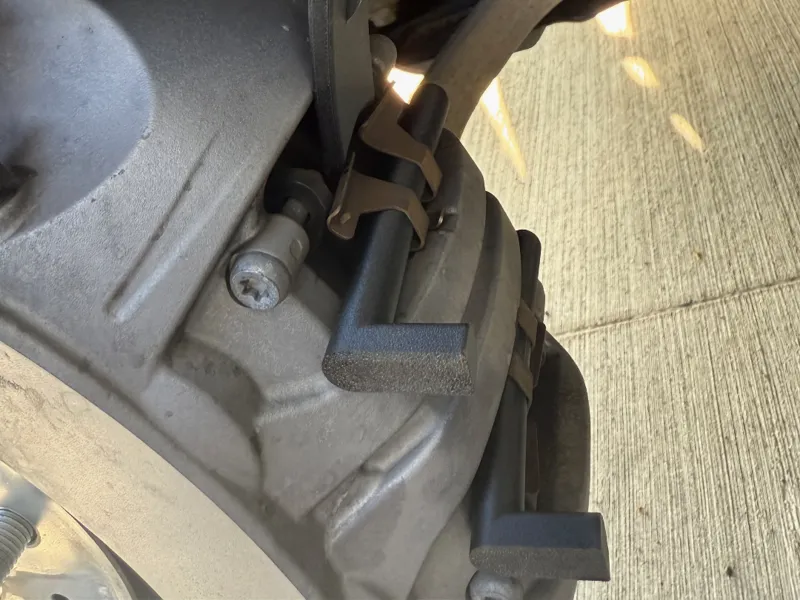Tesla brake caliper piston tool