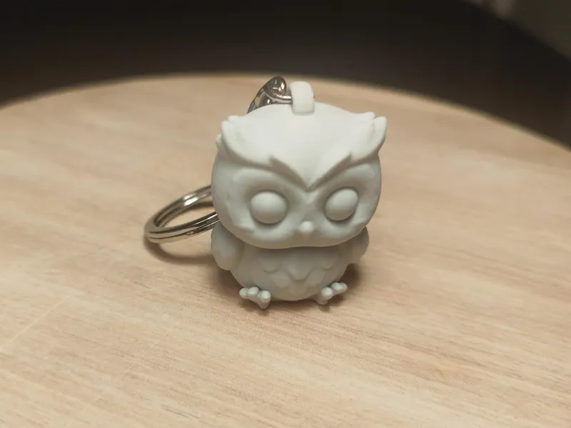 Cute Howl Keychain - Chibi Howl Painted