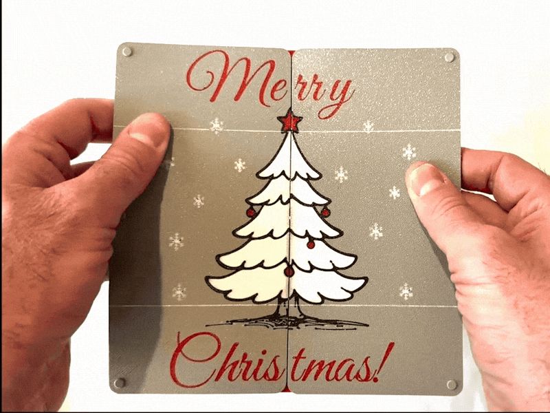 Christmas/Hanukkah Infinity Cards (CUSTOMIZABLE)