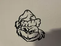 Décoration murale Grinch — photo 2