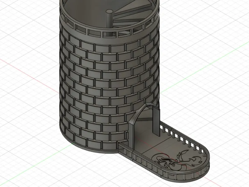 D&D Dice Tower Simple