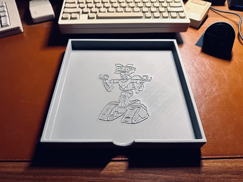 Johnny 5 Poop Tray
