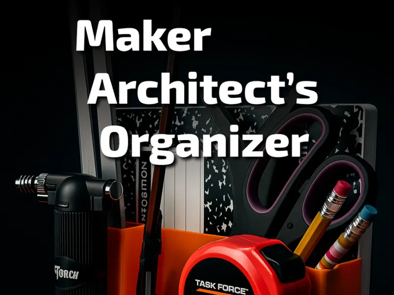Maker Architect's Organizer