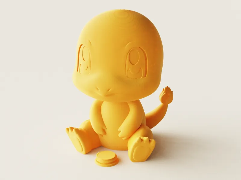 Charmander Coin Bank 