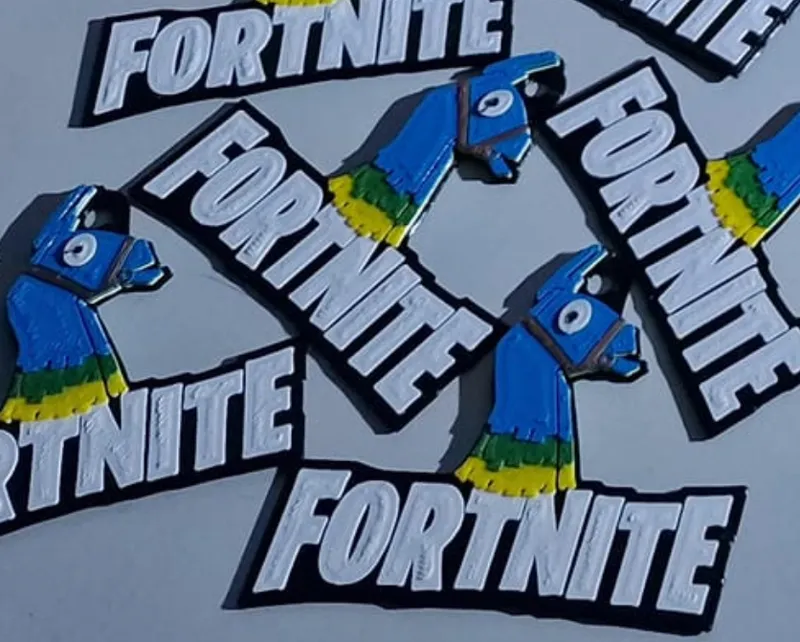 Fortnite Keychain for backpack decoration, or otherwise