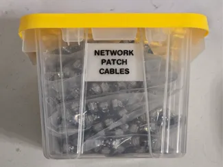 HDX 6.5 Qt Storage Tote Label Cards