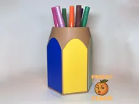 Pencil Holder and cutout