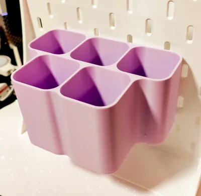 Ikea Skadis Organizer 5 Compartments
