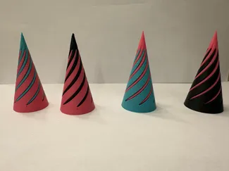 Spiral Impossible Pass-through Fidget